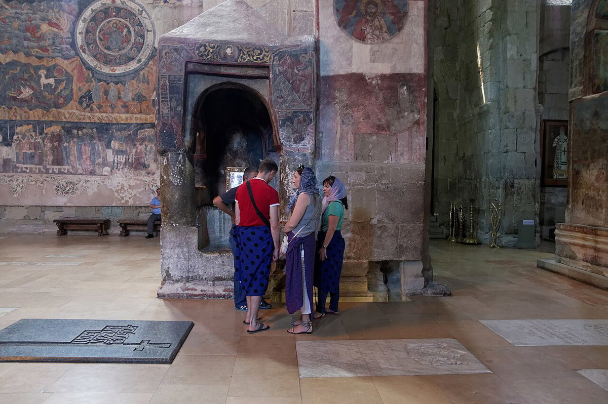 Mtskheta, Svetitskhoveli Cathedral, Interior, Georgia, Mtskheta, Georgia, 2014