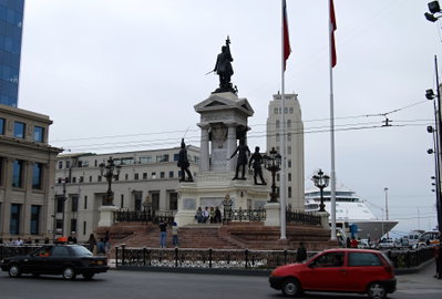 PLAZA SOTOMAYOR, Valparaíso — photos through time