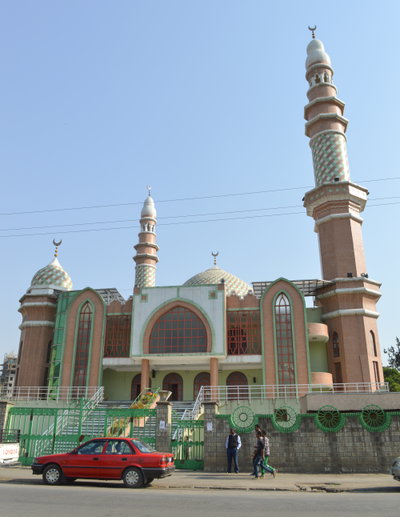 Mosque outside Merkato, Addis Ababa, 2016