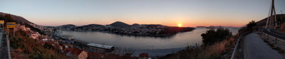 Dubrovnik Sunset Panorama, Dubrovnik, 2017