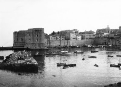 Kikötő. Fortepan, Dubrovnik, 1937