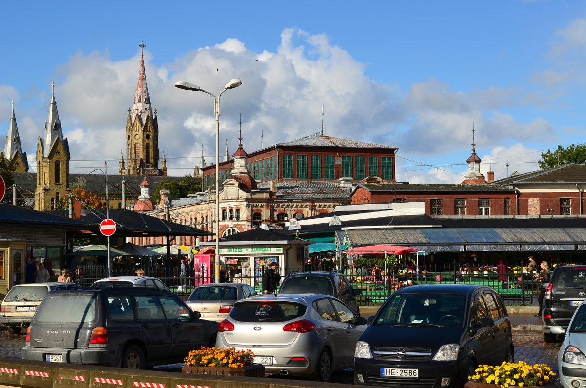 Liepājas tirgus, Liepāja, Latvia, 2012