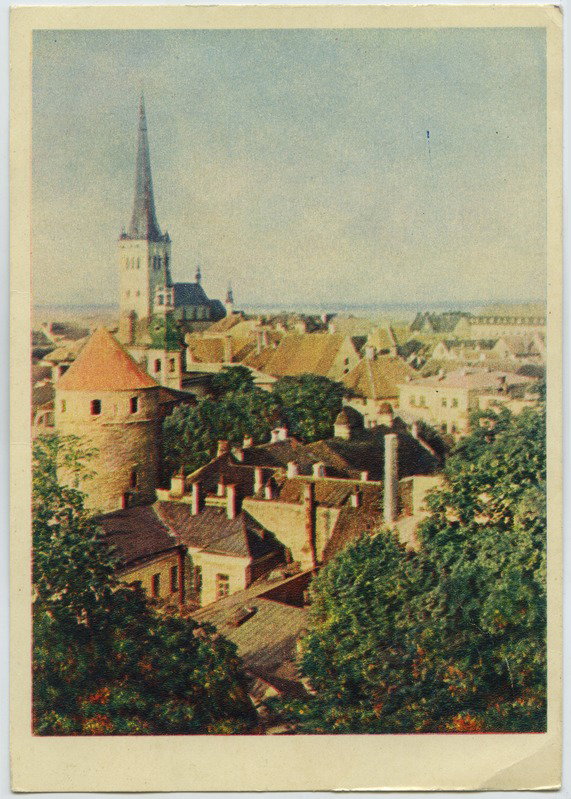 EU: Tallinn Vanalinn (1956), Tallinn, Estonia, 1956