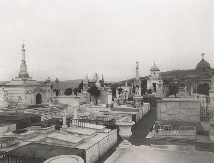 Cementerio Católico, Harry Grant, 1900 - Wikimedia Commons, Valparaíso, Chile, 1900