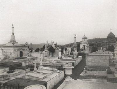 Cementerio Católico, Harry Grant, 1900 - Wikimedia Commons, Valparaíso, 1900