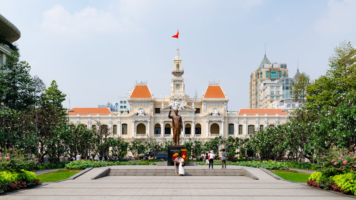 Ho Chi Minh City, City Hall, Ho Chi Minh City, Vietnam, 2020