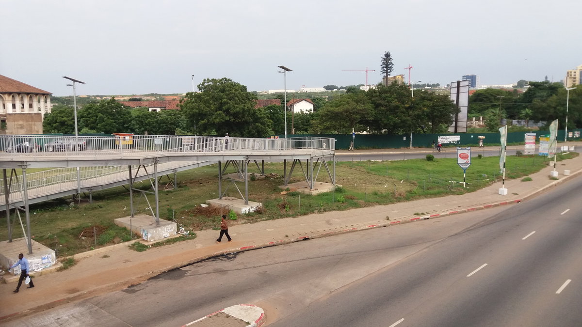 Tetteh Quarshie overhead bridge near Accra Mall 5, Accra, Ghana, 2016