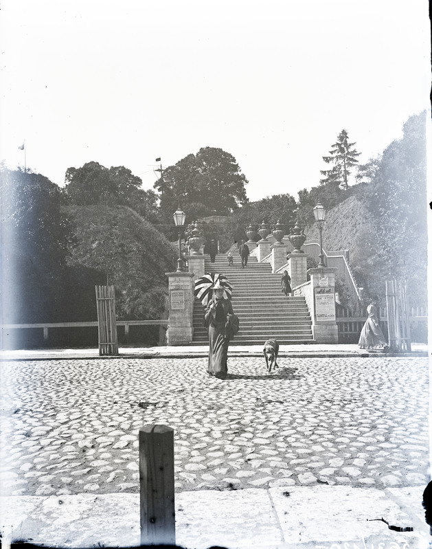 EU: Tallinn, Vanalinn - Maieri trepp (1904), Tallinn, Estonia, 1904