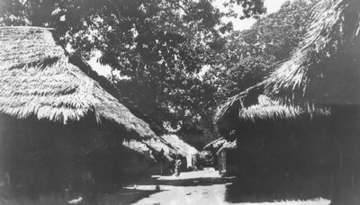 EU: Ulička v domorodé čtvrti v Mombase (1930), Mombasa, 1930