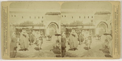 EU: Tetuan. Mosquee de la place des Babucheros. Maroc [onz] (1880), Tetouan, 1880