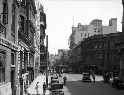 Willis Street, Wellington, (ca 1940), Wellington, 1940
