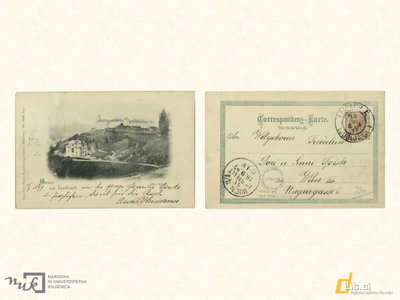 EU: Ljubljanski grad; Ljubljana (1900), Ljubljana, 1900