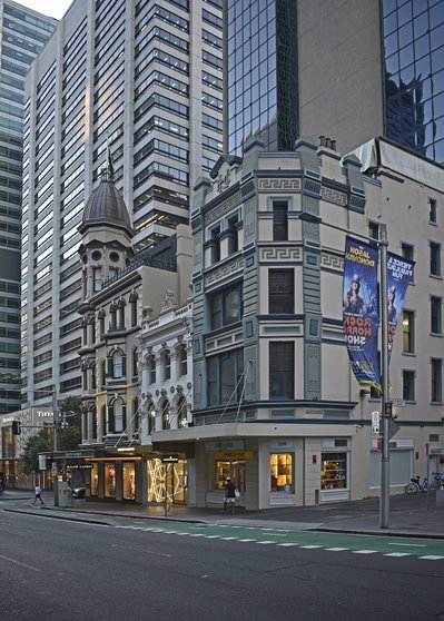 Sydney King Street 104 seen from the southeast, Sydney, 2024