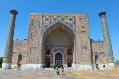 Ulugh Beg Madrasa, Samarkand, 2015