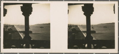 EU: N.º 223 Lisboa - El Tajo visto desde la Torre de Belem. (1933), Lisbon, 1933