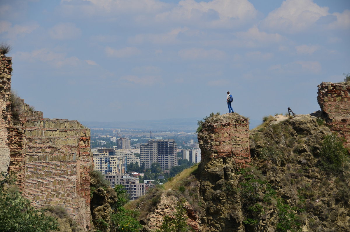 Narikali Tbilisi Castle Overlooking The City, Tbilisi, Georgia, 2013
