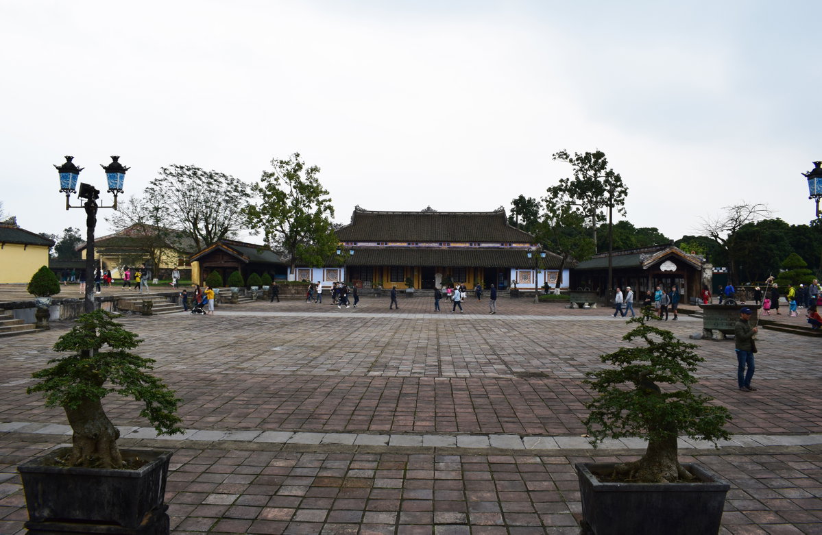 Inside the Purple Forbidden City, Huế, Hue, Vietnam, 2018