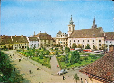 EU: Piața Mare din Sibiu (1966), Sibiu — photos through time