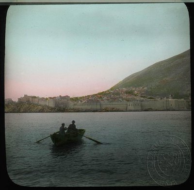 EU: Dubrovnik - Pohled na město (1900), Dubrovnik, Croatia, 1900