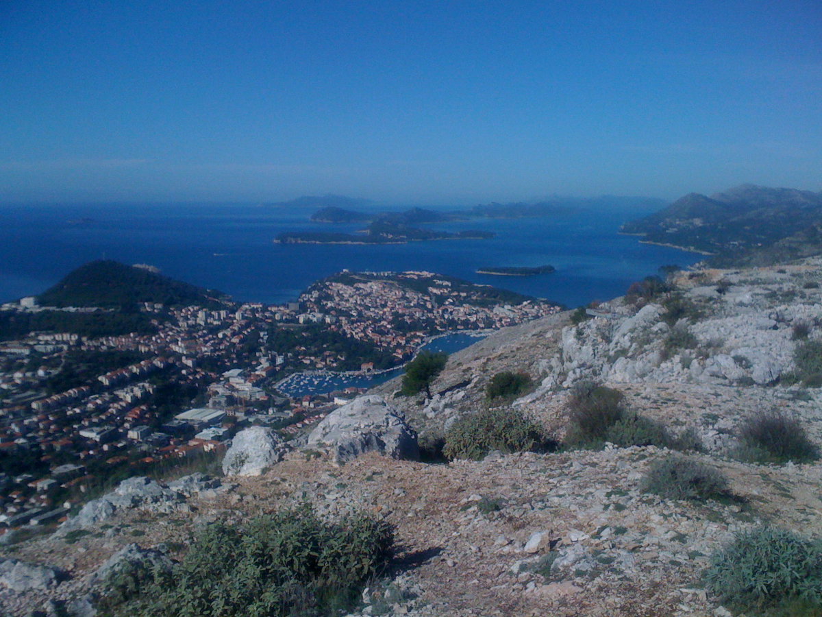 Panorama Dubrovnika, Dubrovnik, Croatia, 2012