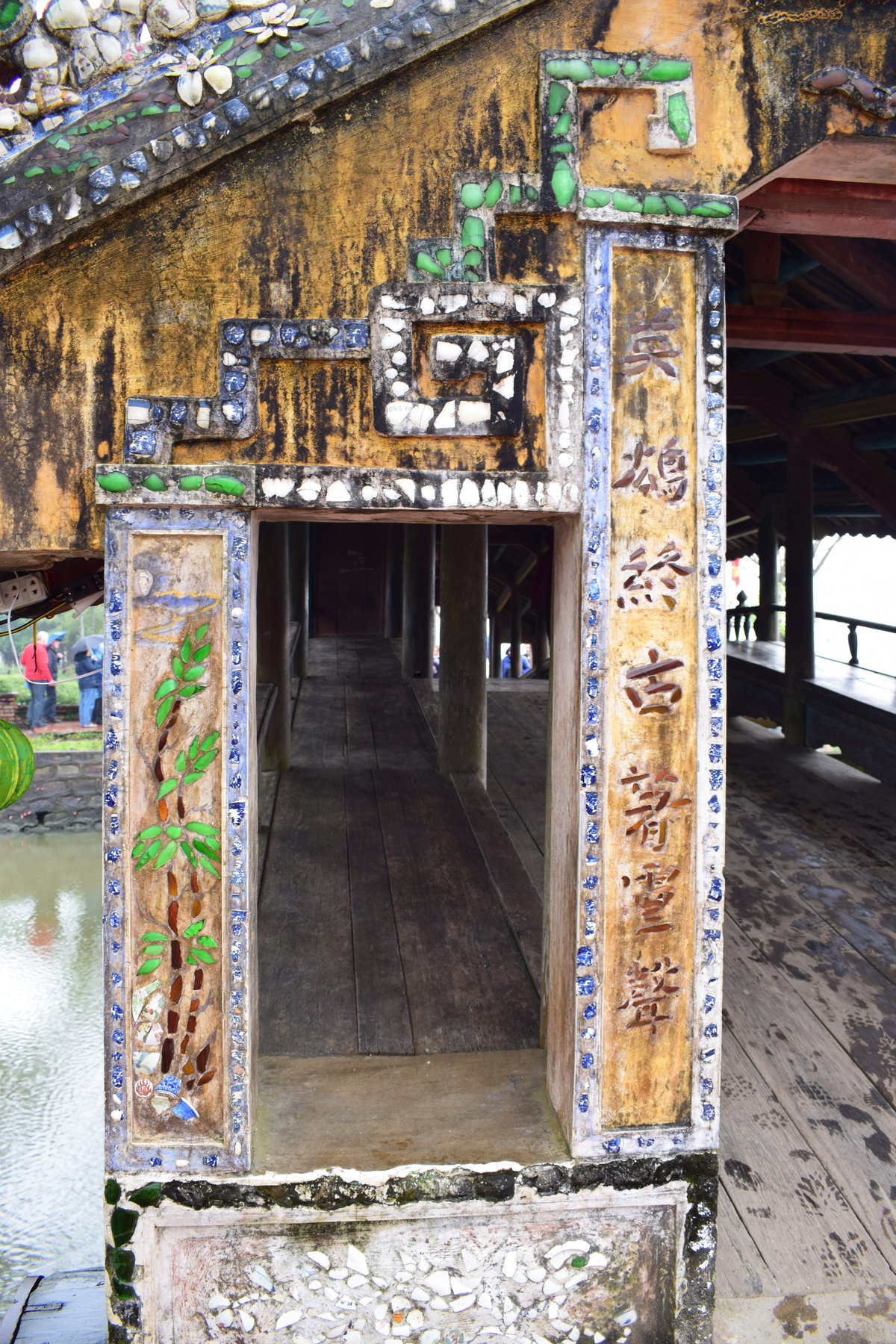 Thanh Toan tile-roofed bridge, Hue, Vietnam, 2018