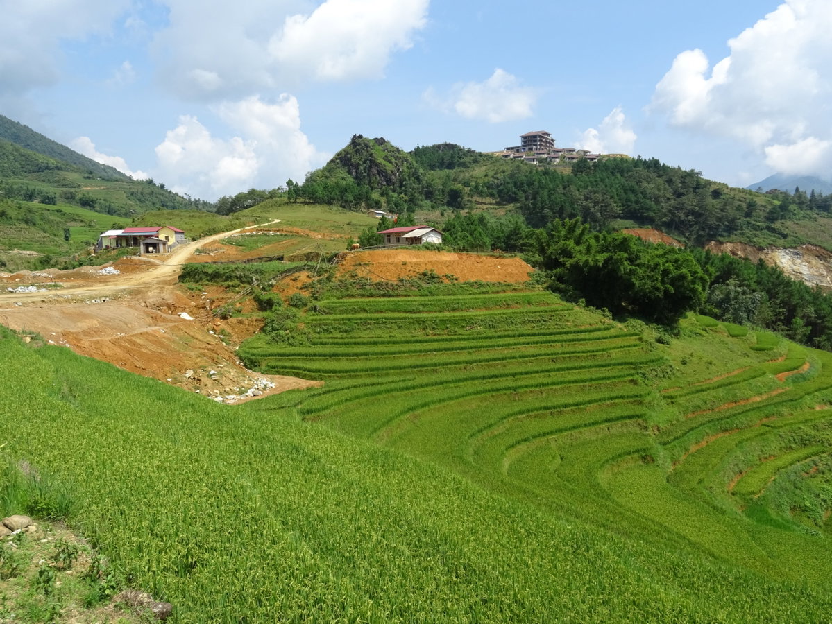 Rice terraces in Sa Pa 06, Sa Pa, Vietnam, 2018