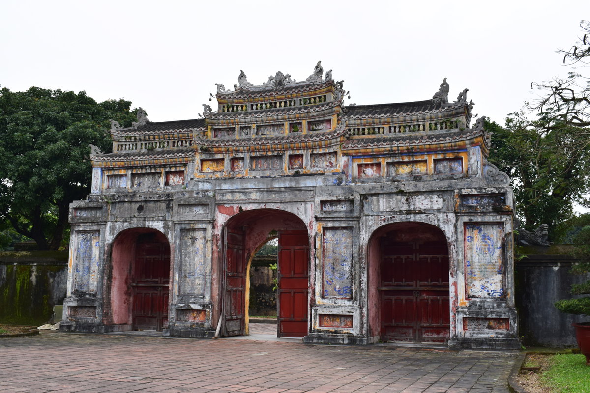 Inside Huế Citadel, Hue, Vietnam, 2018