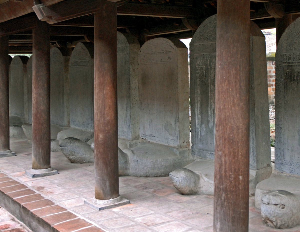 Stèles des Docteurs (Temple de la Littérature, Hanoi), Hanoi, Vietnam, 2010