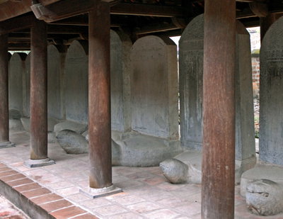 Stèles des Docteurs (Temple de la Littérature, Hanoi), Hanoi, 2010