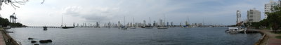 Boca grande skyline, Cartagena, 2009