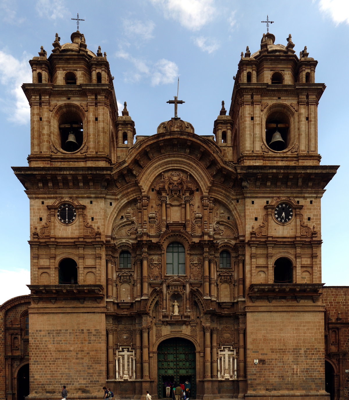Compañía de Jesus Décembre 2007 - Vue de Face, Cusco, Peru, 2007