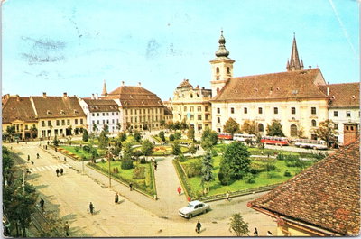 EU: Piața Mare din Sibiu (1970), Sibiu, 1970
