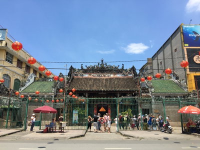Chùa Bà Thiên Hậu, Chợ Lớn, Ho Chi Minh City, 2017
