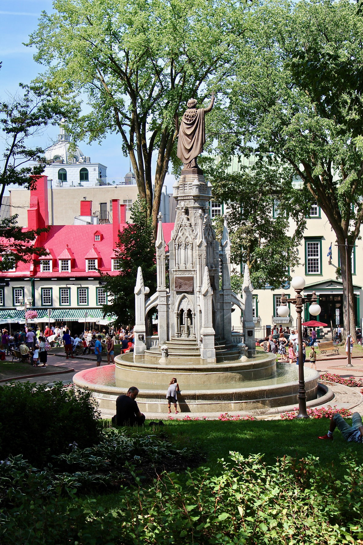 Faith Monument, Quebec City, Quebec City, Canada, 2018