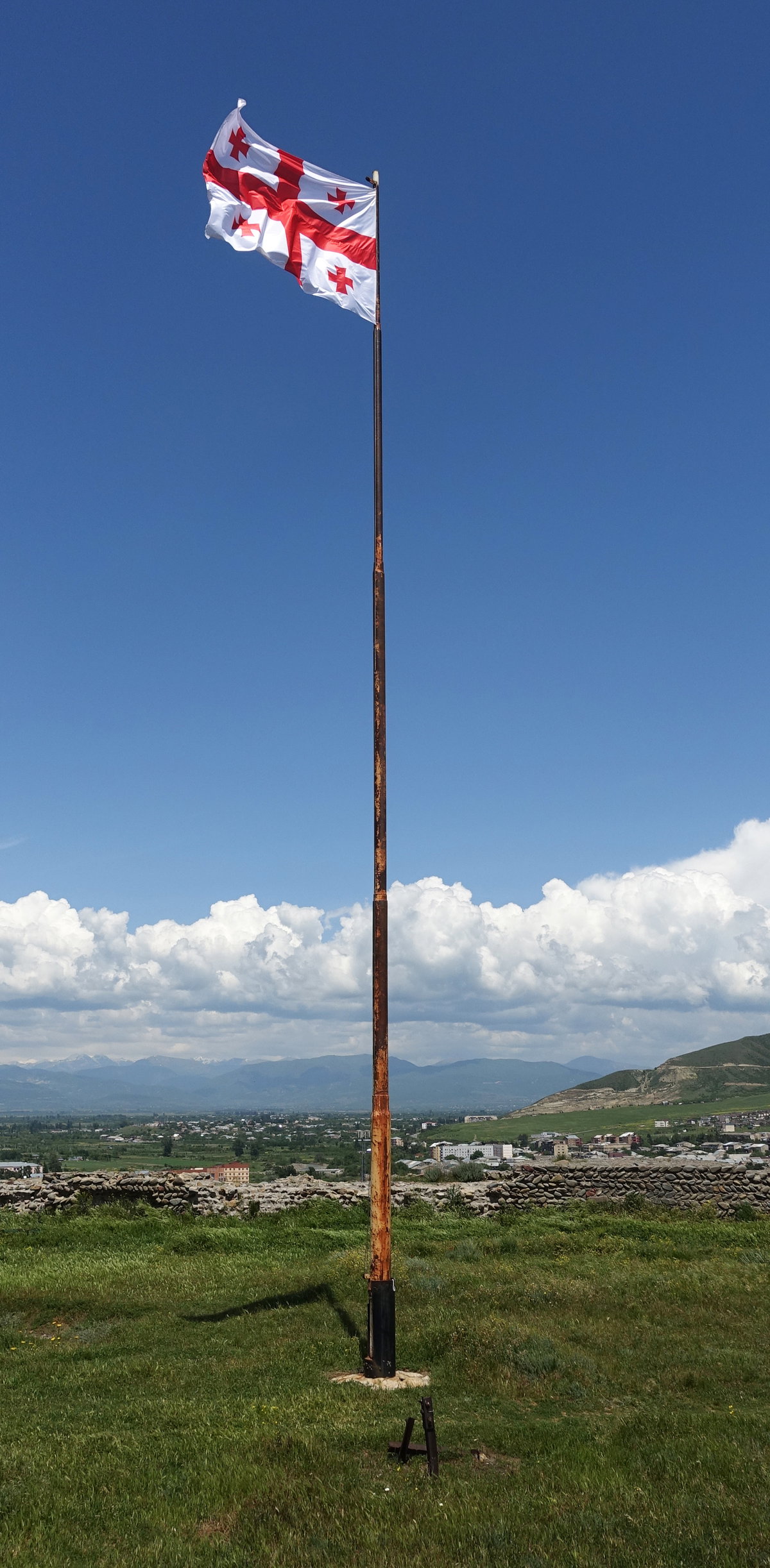 Georgian flag 2, Gori, Georgia, 2018