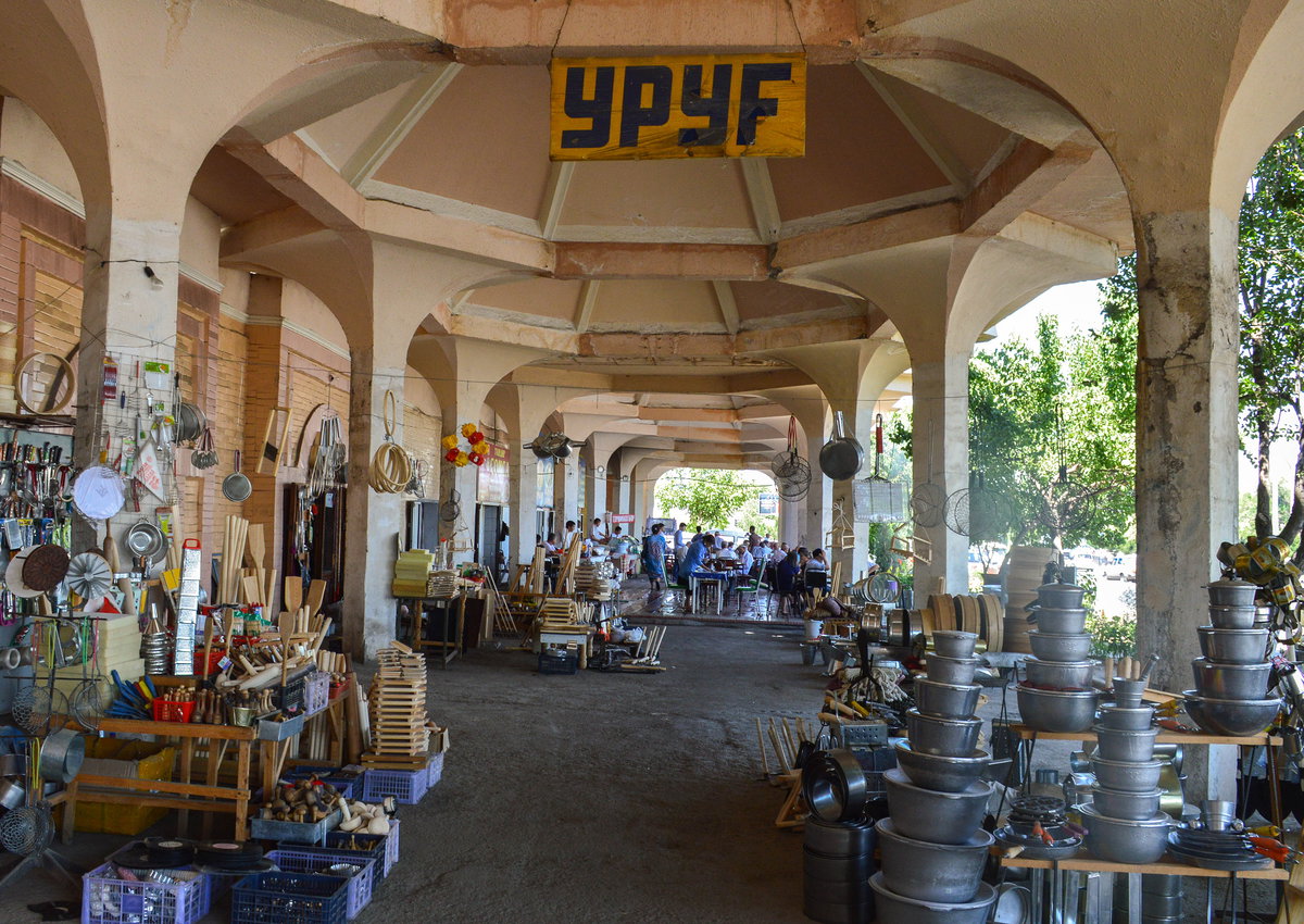 The Part Of The Market That Sells Ypyf, Tashkent, Uzbekistan, 2015