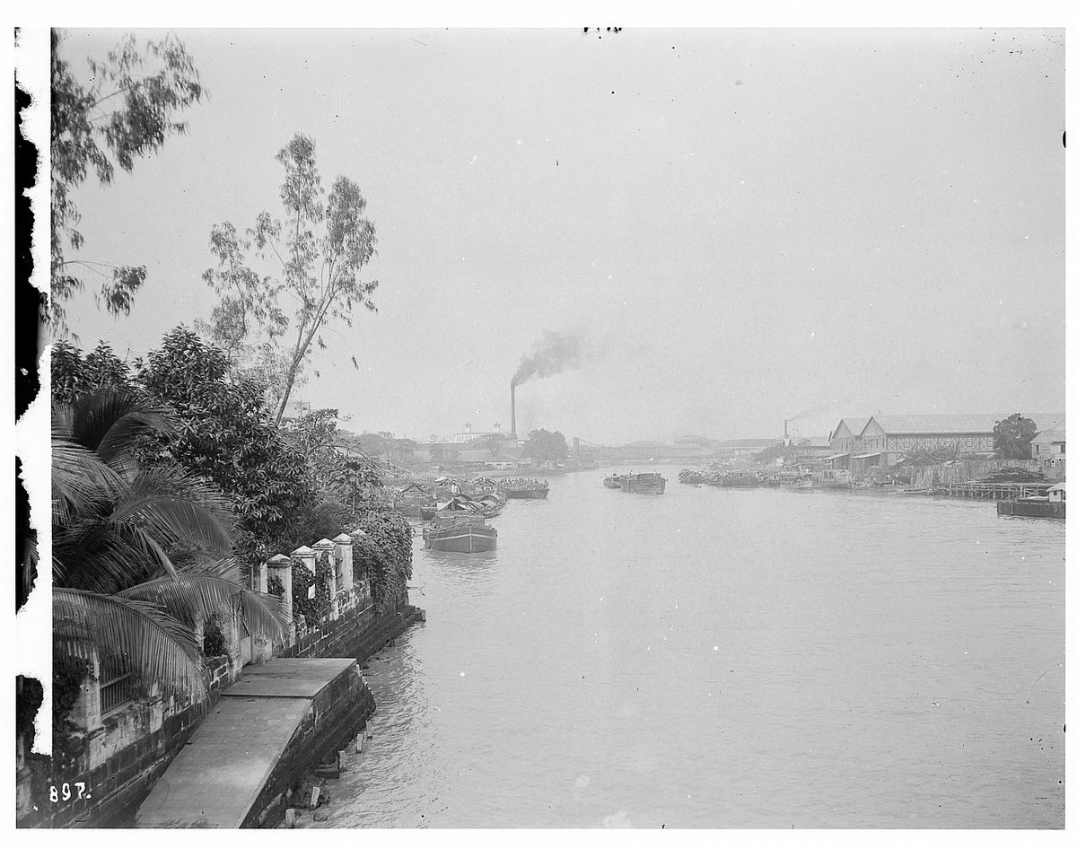 EU: Manila/ Philippinen: Blick auf Hafen (1913), Manila, Philippines, 1913