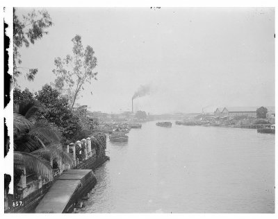 EU: Manila/ Philippinen: Blick auf Hafen (1913), Manila, 1913