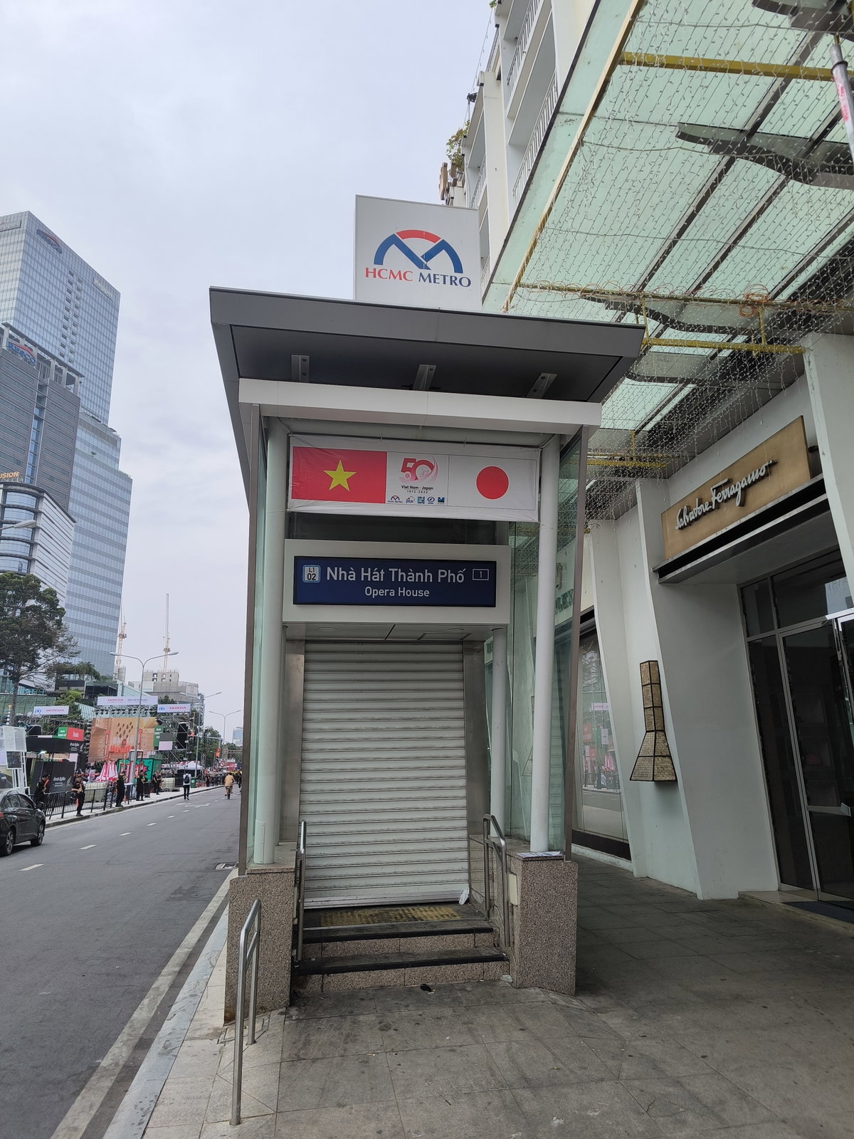 Opera House metro station, Ho Chi Minh City (Ga Nhà hát Thành phố), Ho Chi Minh City (Saigon), Vietnam, 2023
