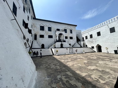 Inner courtyard of Elmina castle, Elmina, 2025