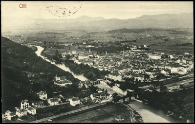 Postcard of Celje, Celje, 1908