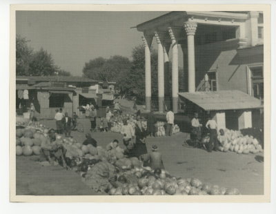 EU: Samarkand 1960, market, Samarkand, 1960