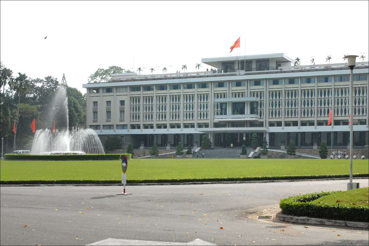 Le palais de la Réunification (Hô Chi Minh Ville), Ho Chi Minh City, Vietnam, 2011