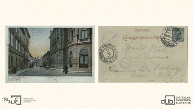 EU: Čopova ulica; Ljubljana (1900), Ljubljana, 1900