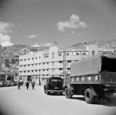 EU: Straatbeeld in Amman (1950) [2], Amman, 1950