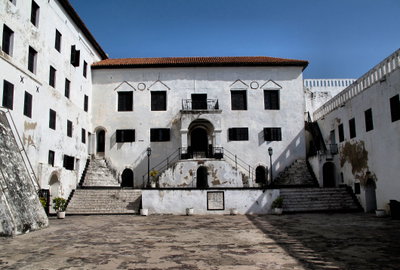 Elmina Castle Central Courtyard, Elmina, 2009