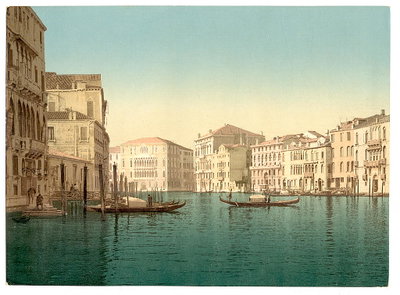 Venice Grand Canal, Venice, 1900