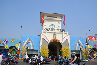 Bến Thành market, Phường Bến Thành, Quận 1, TPHCM, Việt Nam Chợ Bến Thành, Ho Chi Minh City, 2015