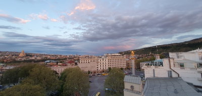 Freedom square view, Tbilisi, 2019