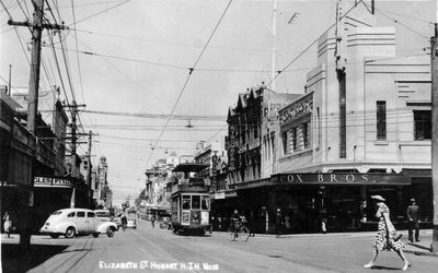 Elizabeth Street, Hobart, Hobart, 1930